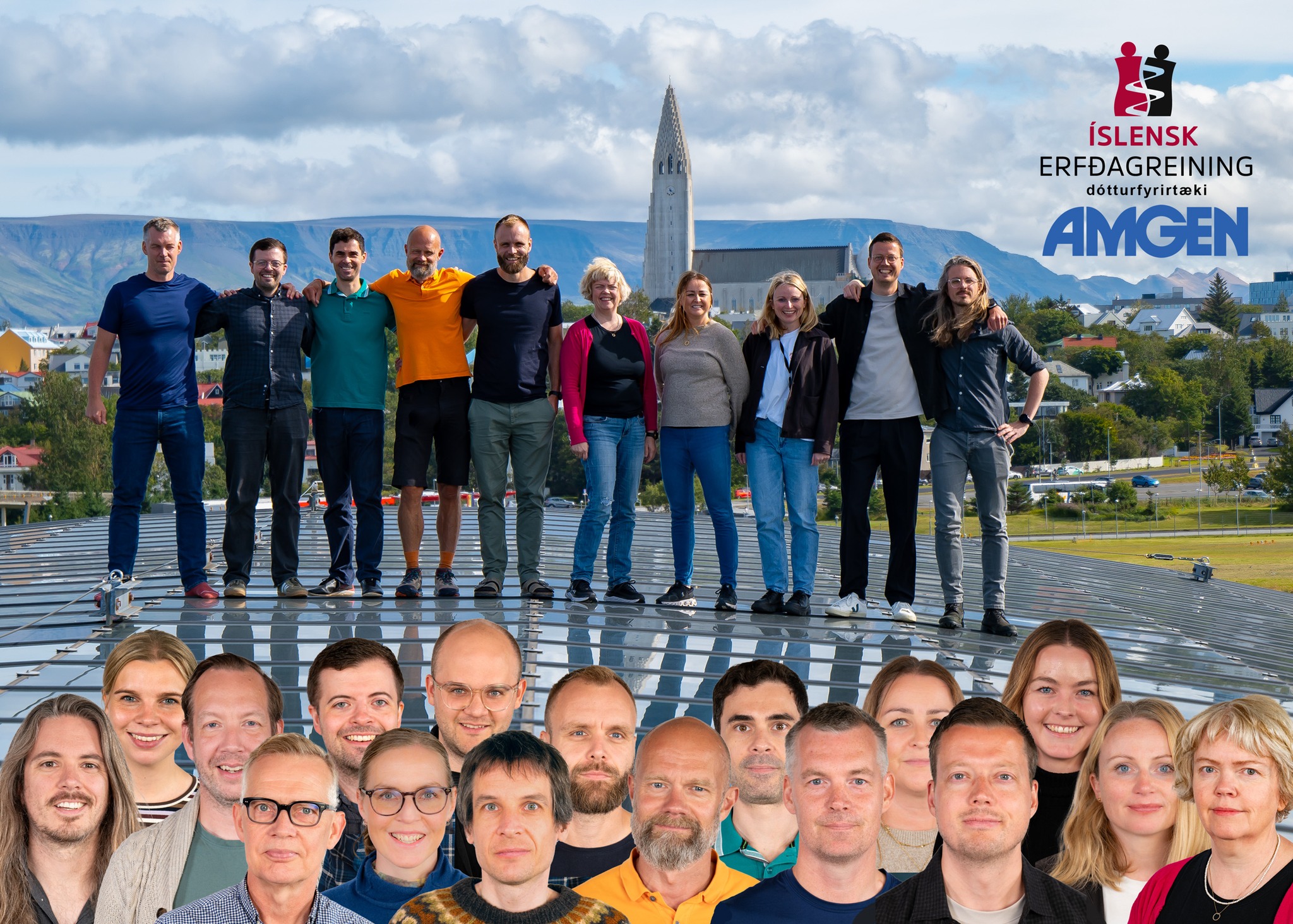 17 deCODE genetics staff  participated in the 2025 Reykjavik Marathon.